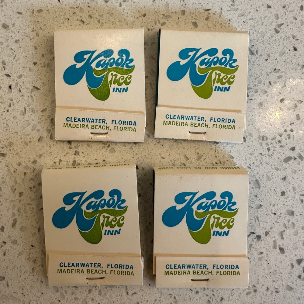 Kapok Tree Inn Matchbooks Set (3)